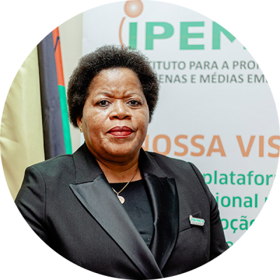 Fotografia Directora Geral Fotografia oficial de Joaquina Gumeta, Directora do IPEME